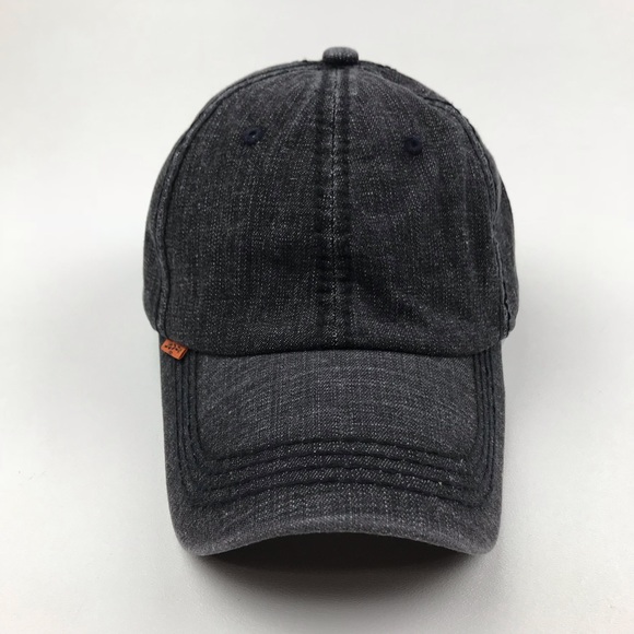 Levi’s Re/Done Denim Strapback Orange Tab Jean Hat - Picture 4 of 8